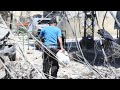 Homes, infrastructure and Roman ruins left damaged by Israel's attacks on Lebanese city of Tyre