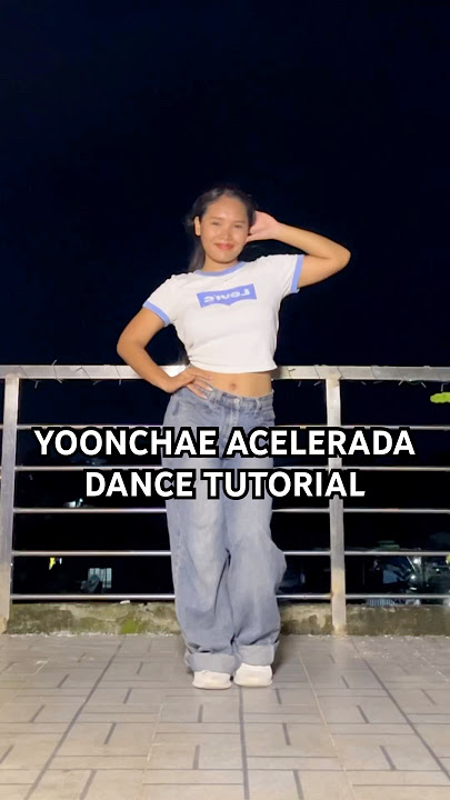 KATSEYE Yoonchae ‘ACELERADA’ Dance Tutorial Slow and Mirrored #KATSEYE #dancebreak #dancechallenge