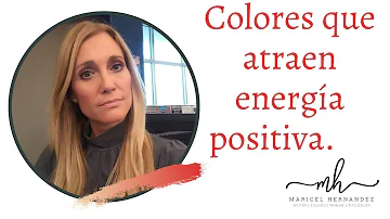 ¿De qué color es la energía positiva?
