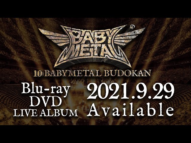 BABYMETAL - 10 BABYMETAL BUDOKAN Teaser - YouTube