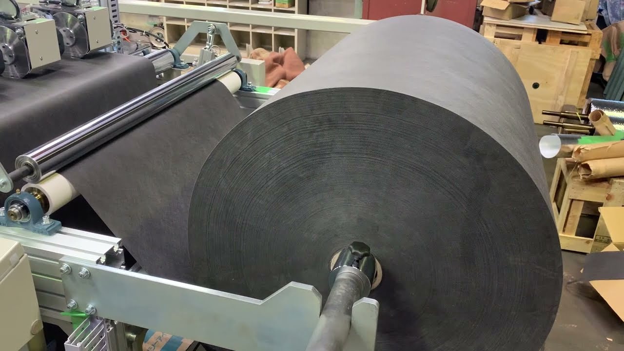 CORTEC 株式会社コルテック 自動定寸裁断機 CY-360 長尺仕様 - YouTube