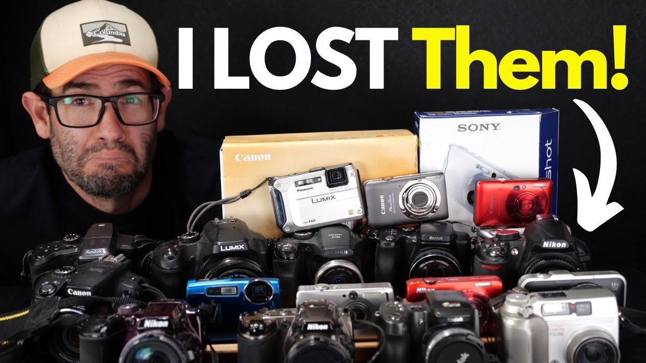 THE LOST CAMERAS Unboxing Digital Camera Garage Sale Finds! YouTube