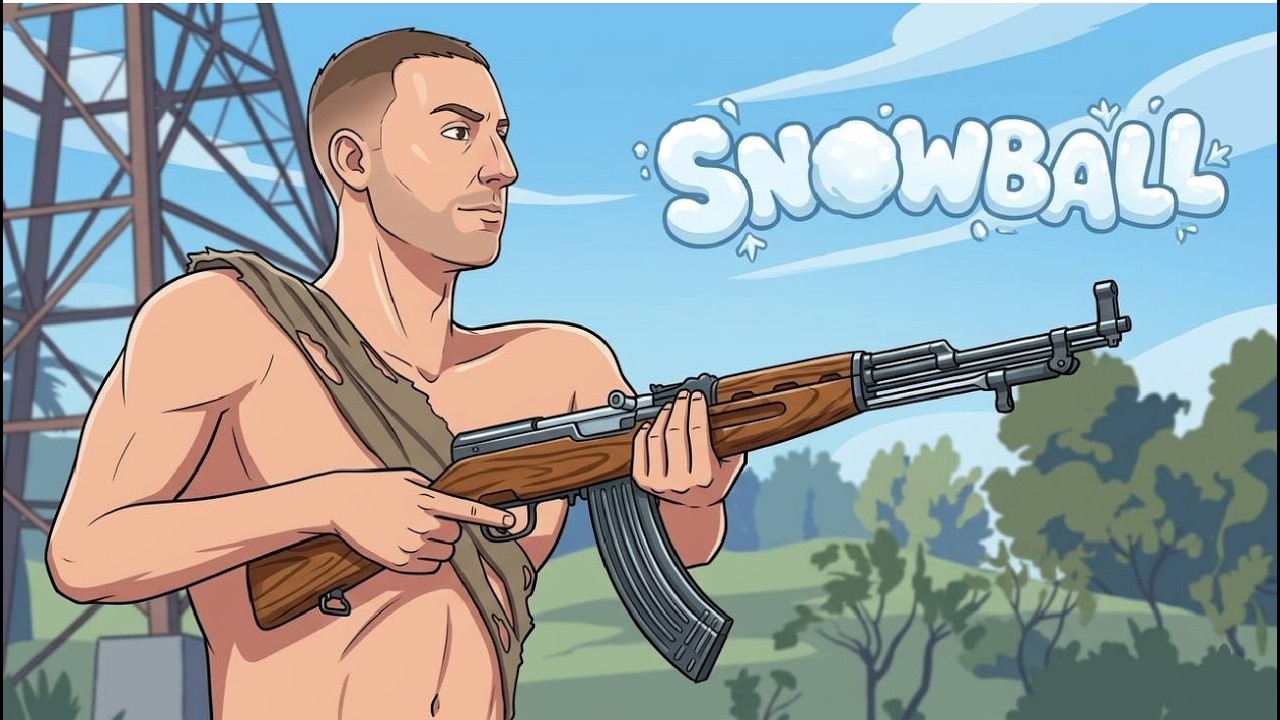 Solo Snowball on 700 Pop Server - Rust - YouTube