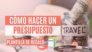 Cómo hacer un PRESUPUESTO para VIAJAR 💵 | Paso a paso en Excel