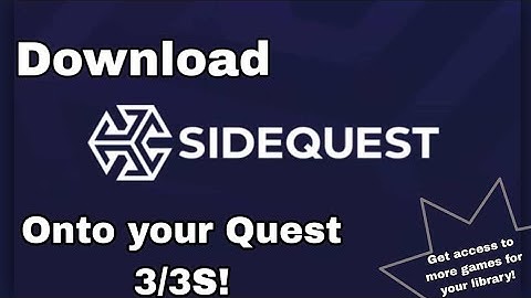 How to download Sidequest onto your Quest 3/3S!