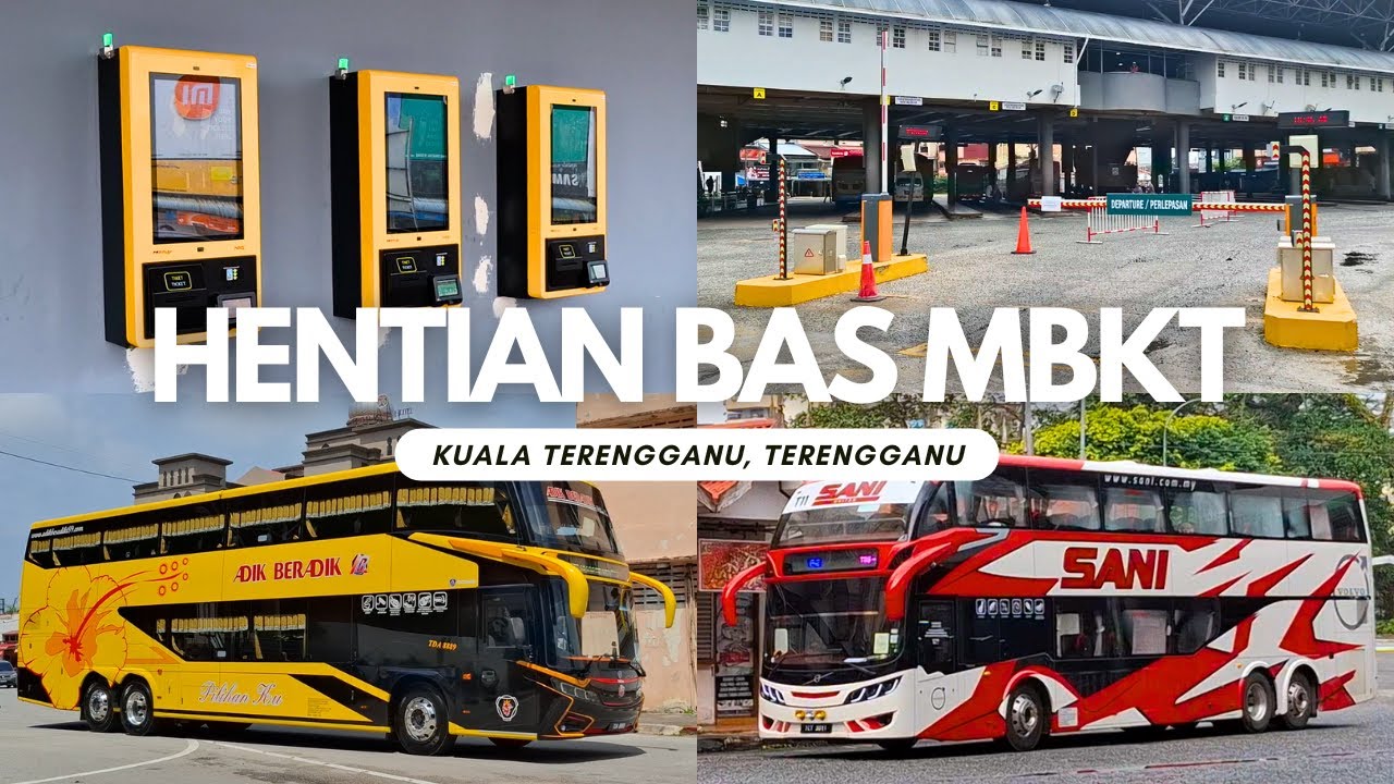 Hentian Bas MBKT in late-January 2025 - A Bus Spotting Session (Kuala Terengganu, Terengganu)