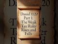 “He rose to power through taxes—but fell without a fight.”