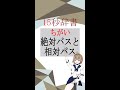 【15秒辞書 IT用語編】絶対パスと相対パス