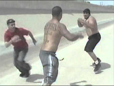 Felony Fights - Mexican Vs. Crip Gangster - YouTube.