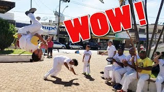 REAL FIGHTER KID / DADDY SILVA MEETS CAPOEIRA EXPERTS
