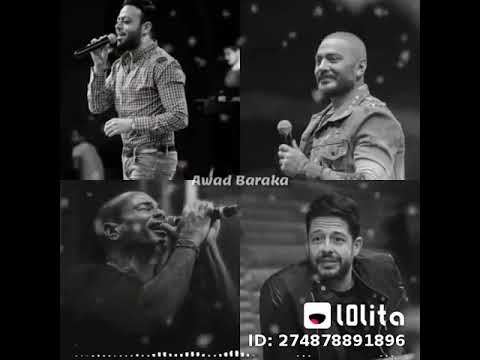 تحدي تامر حسني و عمرو دياب و حماقي و تامر عاشور في اجمل الكوبليهات