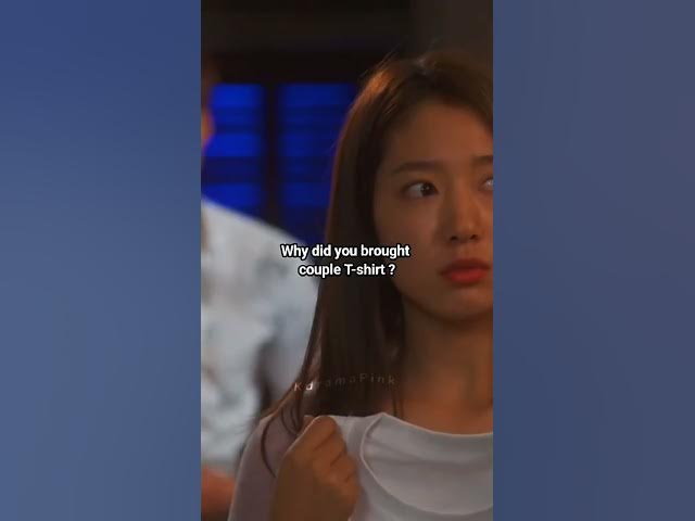 She regrets not seeing him without shirt 😂 #theheirs #kdrama