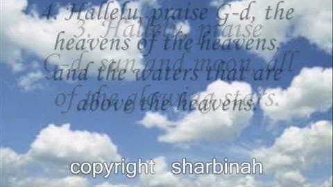 Psalms146, 147, and 148