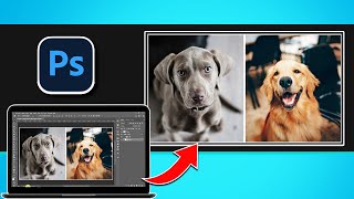 How To Put Two Pictures Side by Side with Photoshop (Free Templates)