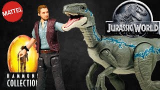 Mattel Hammond Collection Velociraptor Blue Owen Grady Review Jurassic World New 2024