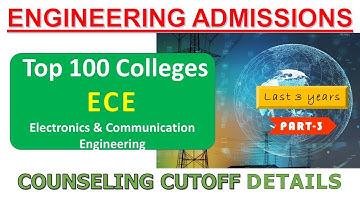 Top 100 Colleges in ECE Electronics and Communication Engineering