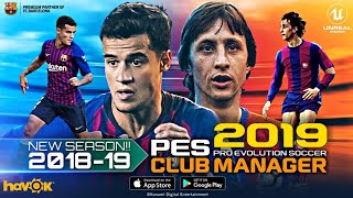 PES 2019 Club Manager Android 400 MB Compressed Best Graphics screenshot 4