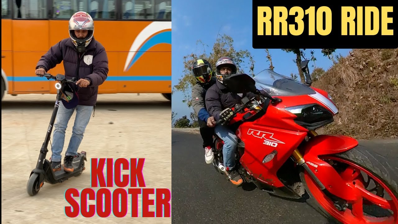 RIDING ELECTRIC KICK SCOOTER IN POKHARA RIDE TO KAU DADA YouTube