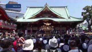 神田祭　100基のみこしが練り歩く
