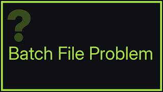 How to prevent programs from closing after batch file is executed