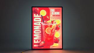 CITYLUX ultra thin LED Lightbox