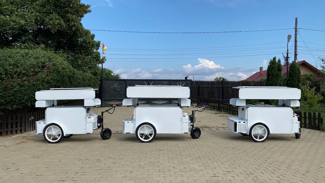 Energy independent XL Gelato Cart