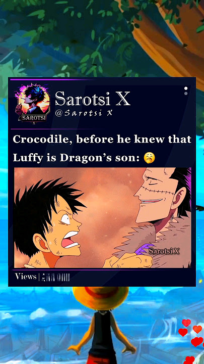 #Crocodile #Luffy #Onepiece