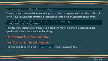How to Solve the Issue with Deploying Django on Heroku