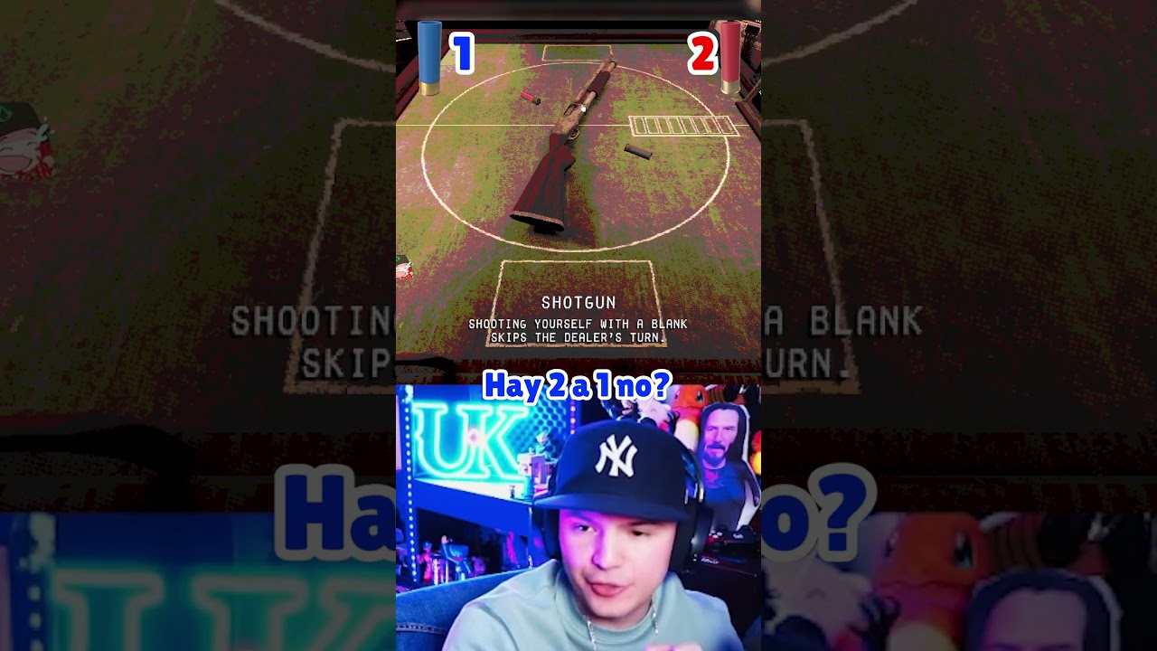 Apostando mi huevo Buckshot Roulette