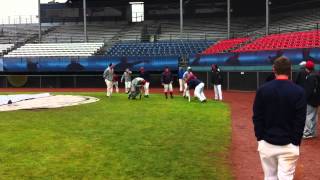 Malone University Baseball Team Rain Delay II