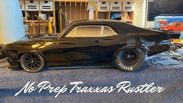 NO PREP TRAXXAS RUSTELR BUILD