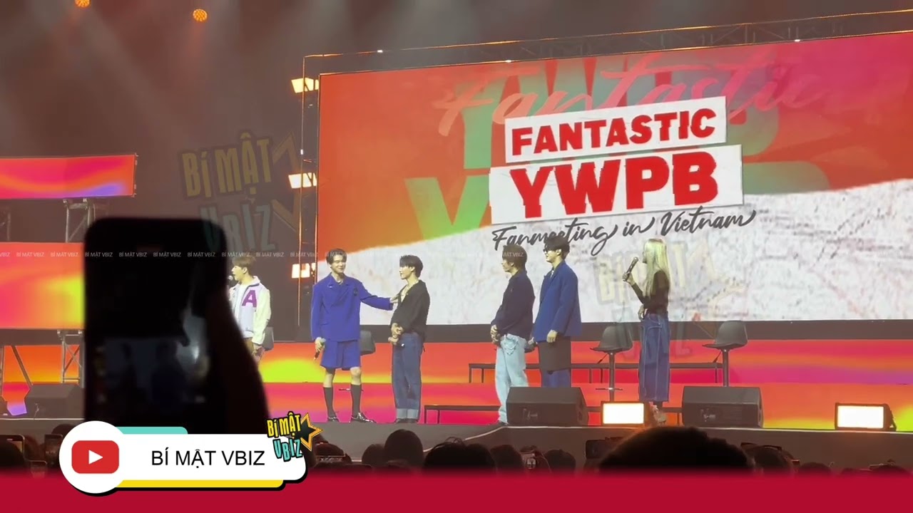 YIN, WAR, PROM, BONZ cực dễ thương, học nói tiếng Việt, tấu hài tham gia Fan Meeting tại Việt Nam
