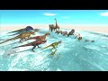 ALL Carnivores VS ALL Modern Animals 🔥 Ice Age ARBS Battle | Animal Revolt Battle Simulator