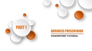 Powerpoint tutorial - how to design presentation 2020| Part 1