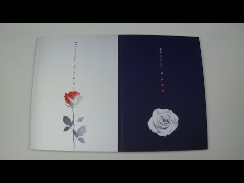 B.A.P Rose Aバージョン Unboxing B.A.P 비에이피 6th Single Album ROSE (Both A & B