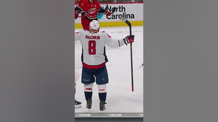 Ovechkin is 3 away from breaking Gretzky’s record 😮