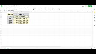 Famous Use Floor Function in Google Sheet Profile