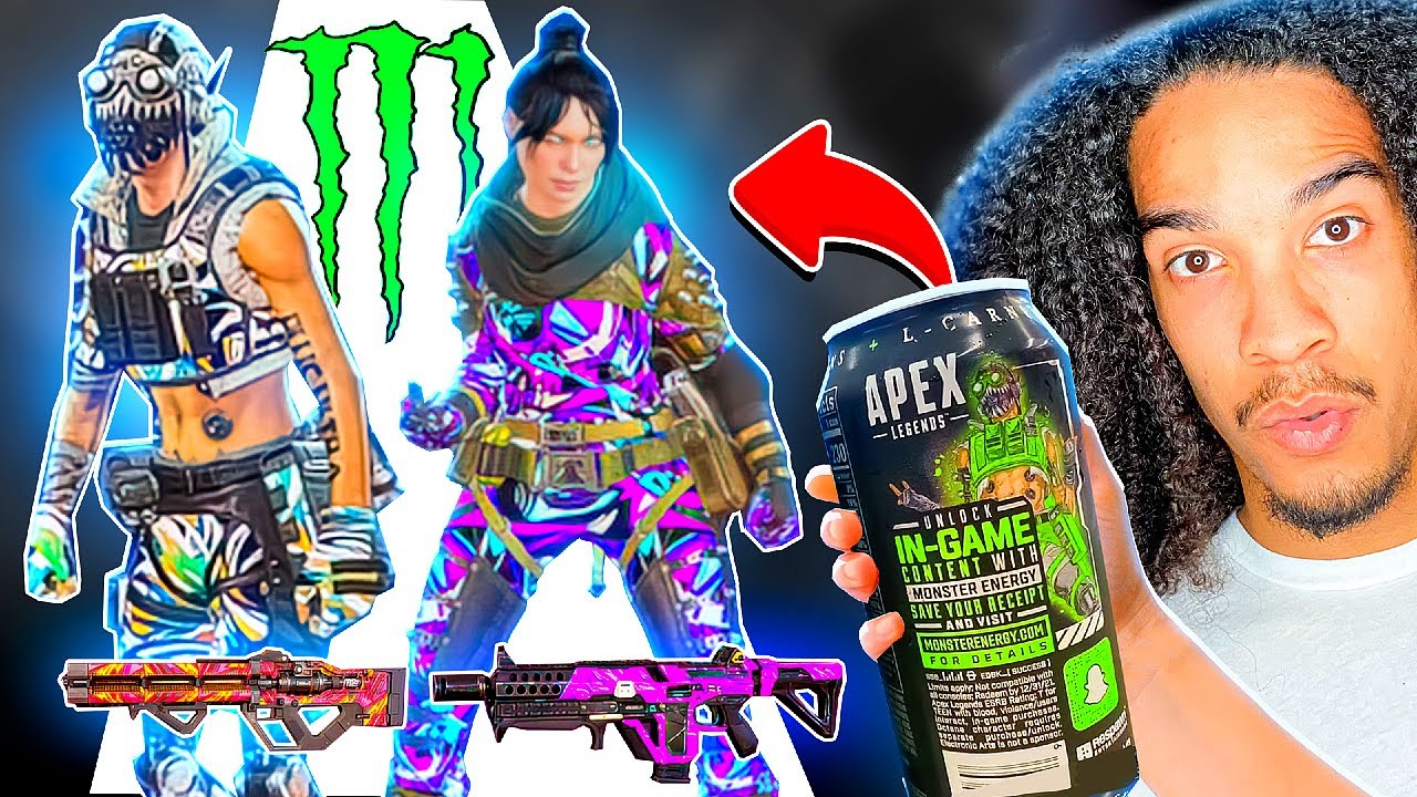 Коллаборация apex. Монстр апекс. апекс и монстр коллаб. monster energy apex. рейн алекс энерджи.