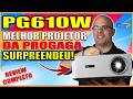 PROJETOR PROGAGA PG610W EM AÇÃO! MOSTRA SUA QUALIDADE POTÊNCIA E EQUILIBRAO! Geek531
