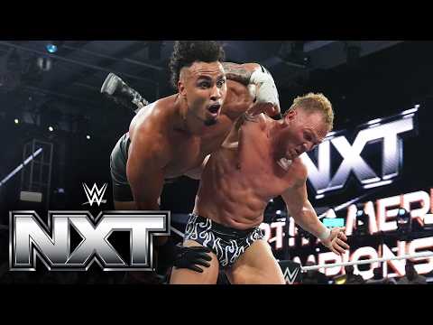Myles Borne retiene el Título Norteamericano de NXT ante Kam Hendrix y gana oportunidad titular junto a Tavion Heights