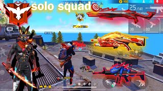 [free fire] đi solo squad cầm 3 khẩu súng M1014-TROGON-SCAR 🎯