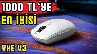 1000 Tlye En İyi̇ Kablosuz Mouse Vxe Dragonfly V3 - İnceleme