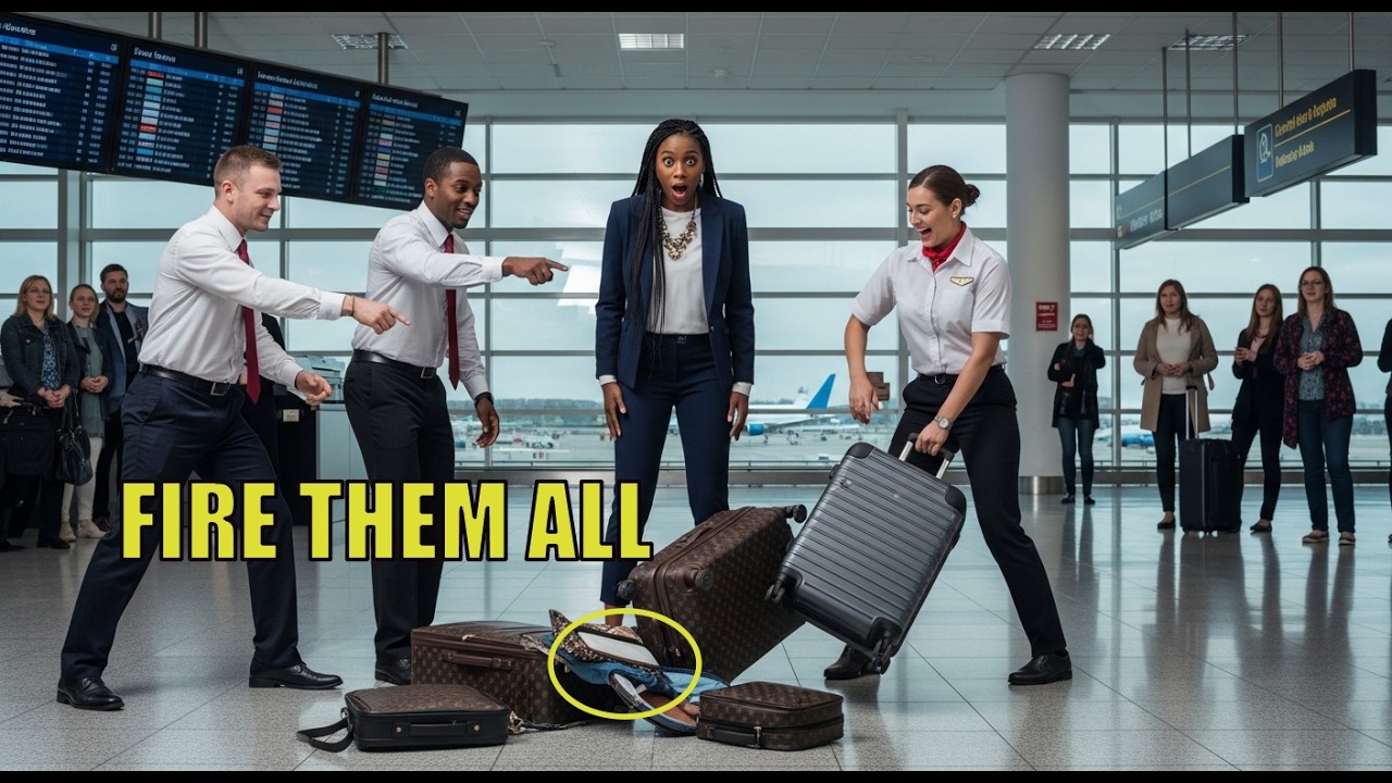 AIRLINE CREW THROWS OUT BLACK WOMAN’S LUGGAGE — THEN LEARNS SHE OWNS THE AIRLINE