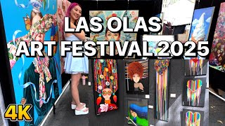 Fort Lauderdale’s Biggest Art Event of 2025 | Full Walking Tour Las Olas Art Show