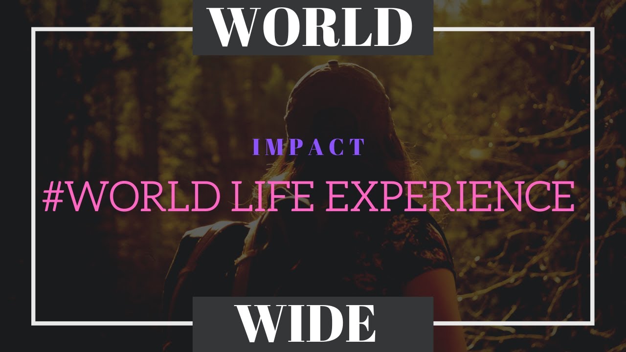 Making an impact for a better world - World Life Experience 
