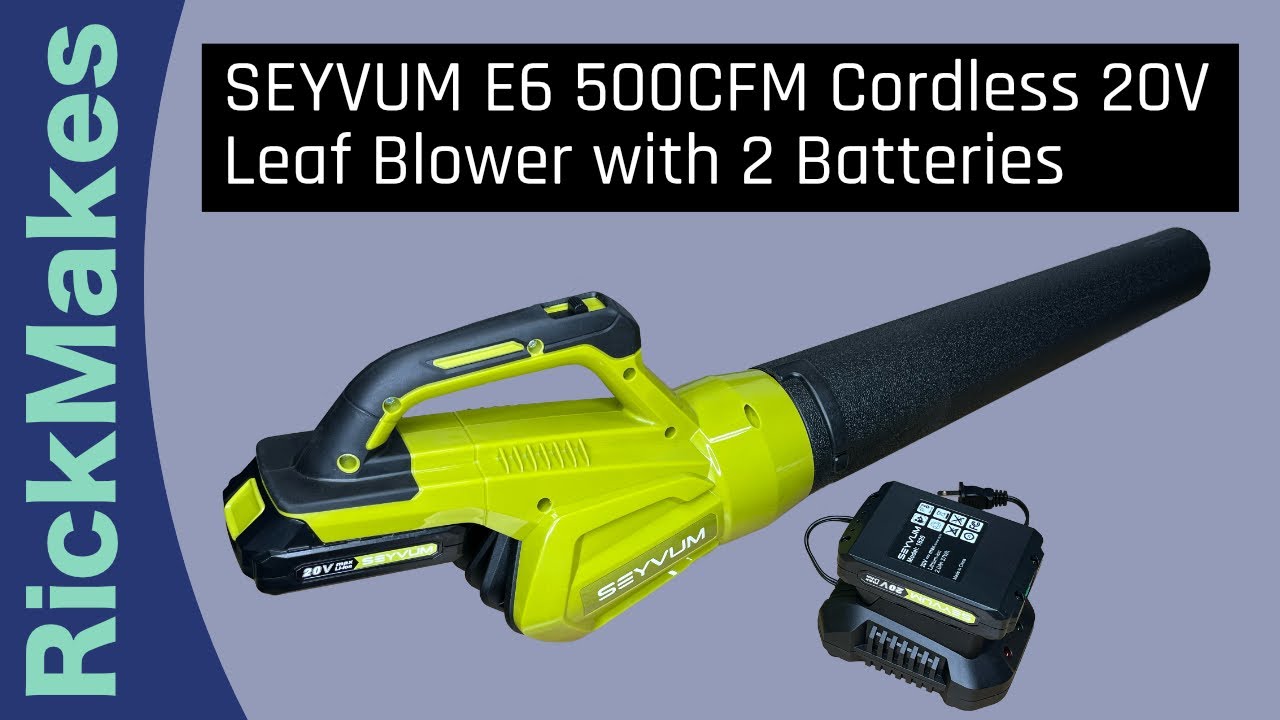 20V Cordless Leaf Blower – SEYVUM