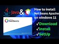 Install NetBeans IDE 17 on Windows 10/11 (2025 Guide)