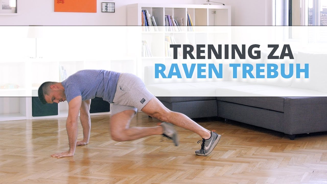 Voden trening za raven trebuh