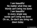 little mix - beautiful (lyrics)