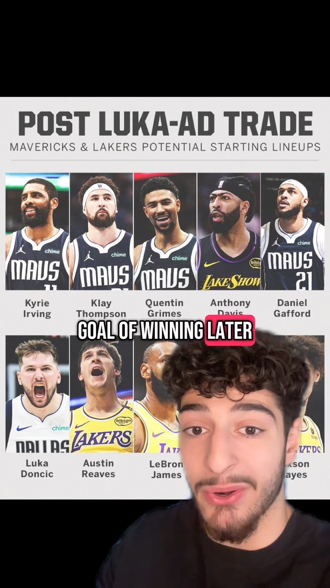 this trade…isn’t that bad?‍♂️ #nba #mavs #lakers #lukadoncic #anthonydavis #lebron #fexr